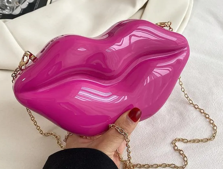 Women's Lips Streetwear Shoulder Crossbody Bag