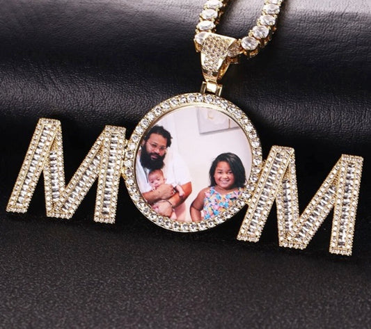 MOM Custom Photo Necklace